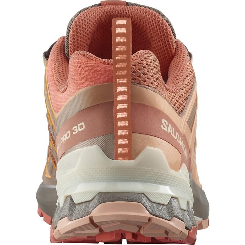 Salomon Damen Trailrunningschuhe SHOES XA PRO 3D V9 W - Sonnengebacken/Frischer Lachs/Präriesonne