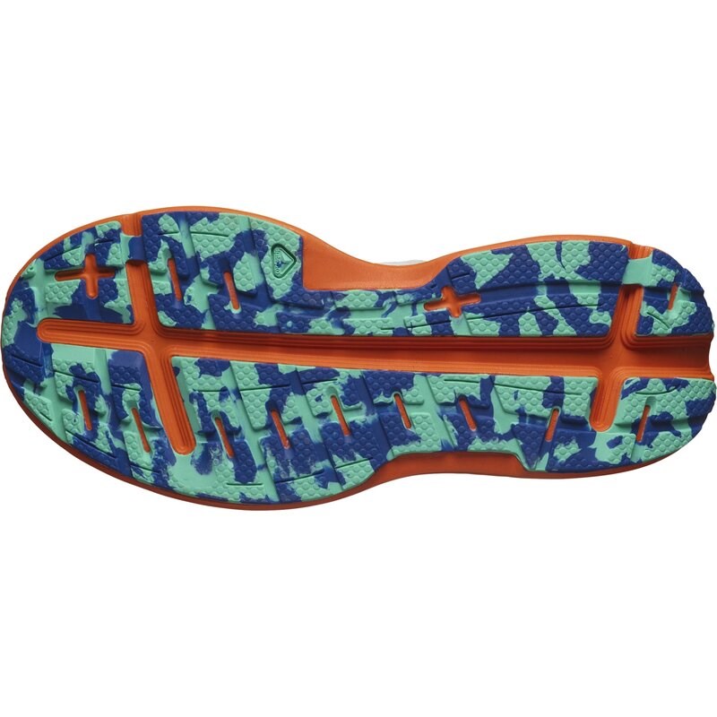 Salomon Damen Laufschuhe SHOES AERO GLIDE 2 W - Weiß/Kirschtomate/Elektrisches Grün