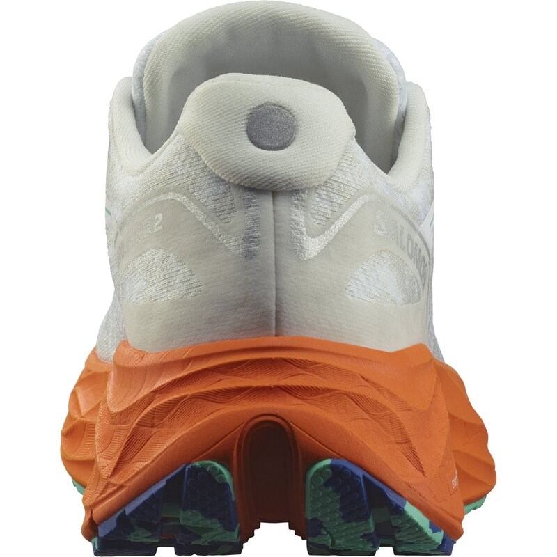 Salomon Damen Laufschuhe SHOES AERO GLIDE 2 W - Weiß/Kirschtomate/Elektrisches Grün