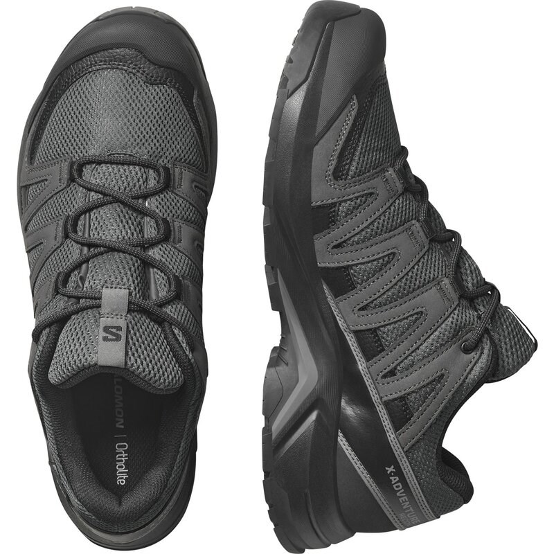 Salomon Herren Multifunktionsschuhe SHOES X-ADVENTURE RECON GTX - Asphalt/Castlerock/Schwarz