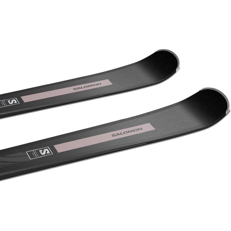 Salomon Damen All-Mountain Ski E - Black/Roségold Metallic