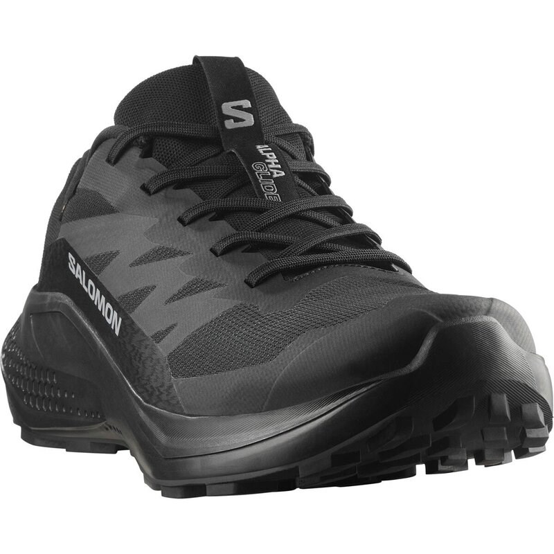 Salomon Herren Trailrunningschuhe SHOES ALPHAGLIDE GTX - Schwarz/Asphalt/Schwarz