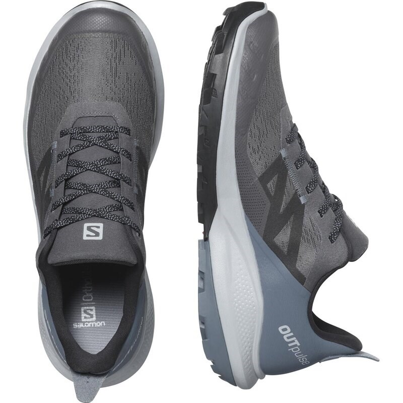 Salomon Herren Multifunktionsschuhe SHOES OUTpulse GTX - Magnet/Beringmeer/Schwarz