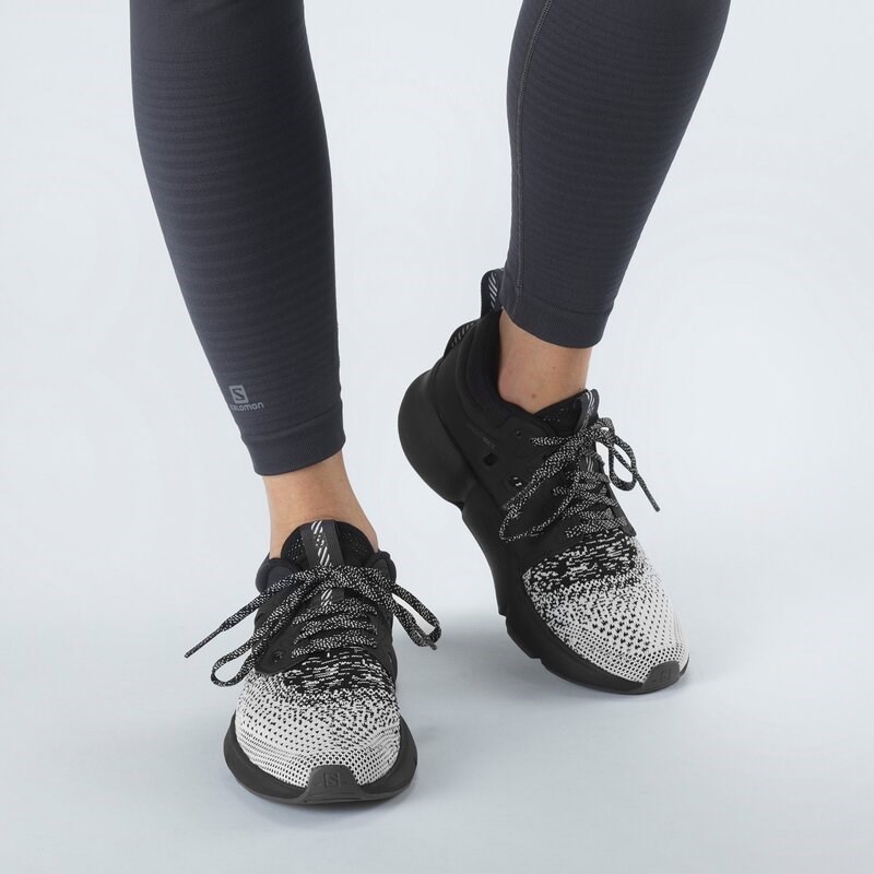 Salomon Damen Laufschuhe SHOES PREDICT SOC2 W - Weiß/Schwarz/Ebenholz