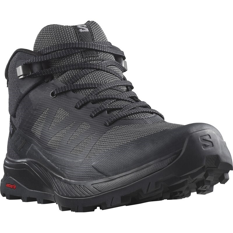 Salomon Damen Multifunktionsstiefel SHOES OUTRISE MID GTX W - Schwarz/Schwarz/Ebony