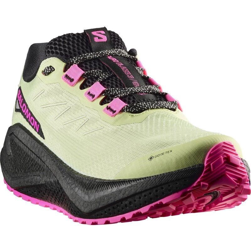 Salomon Damen Laufschuhe SHOES AERO BLAZE 3 GRVL GTX W - Schmetterling/Schwarz/Knockout-Pink