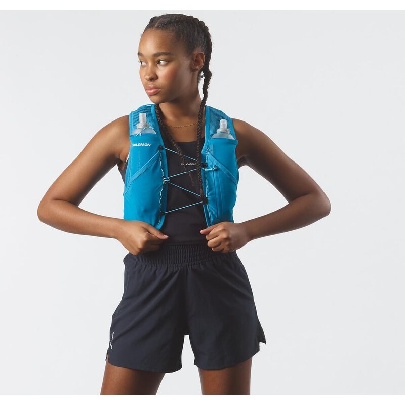 Salomon Rucksack ACTIVE SKIN 8 SET BLUE - BLAUE DANUBE/Blue Curaçao