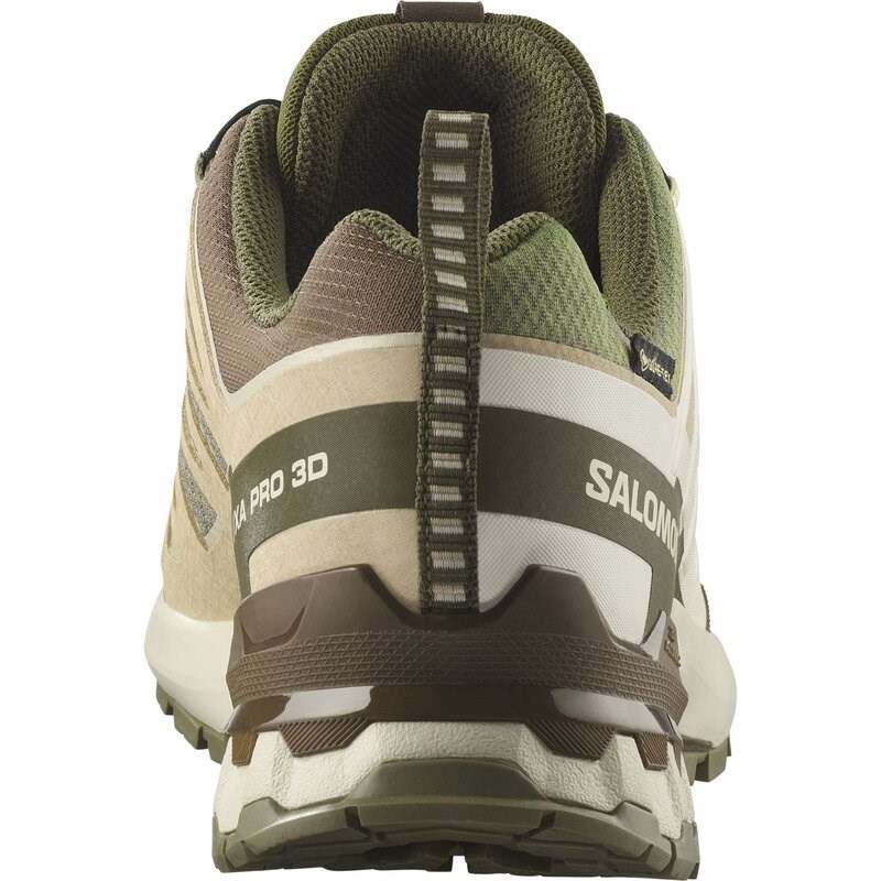 Salomon Herren Trailrunningschuhe SHOES XA PRO 3D V9 GTX - Tiefes Flechtengrün/Safari/Dunkle Erde