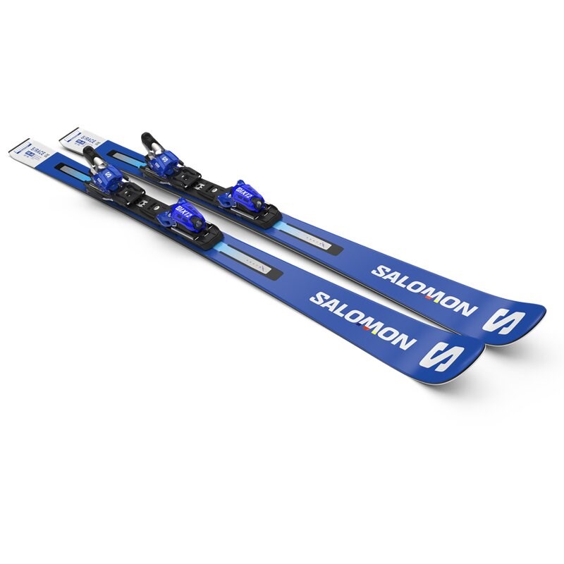 Salomon Kinder Racing Ski NX - Rennblau/Weiß