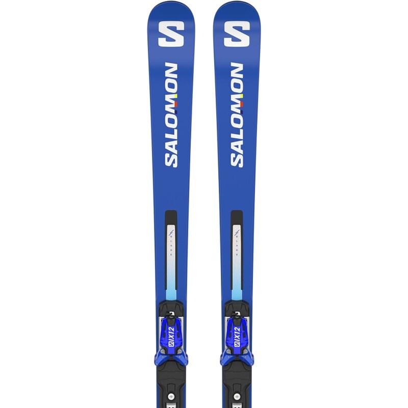 Salomon Kinder Racing Ski NX - Rennblau/Weiß