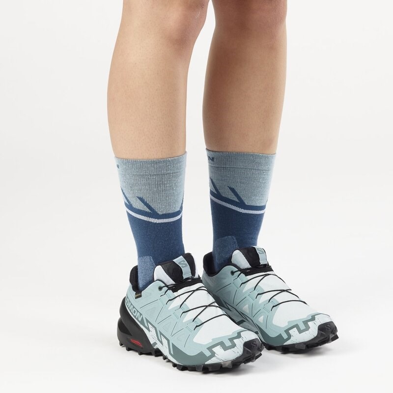 Salomon Damen Trailrunningschuhe SHOES SPEEDCROSS 6 GTX W - Balladenblau/Schwarz/Turmalin