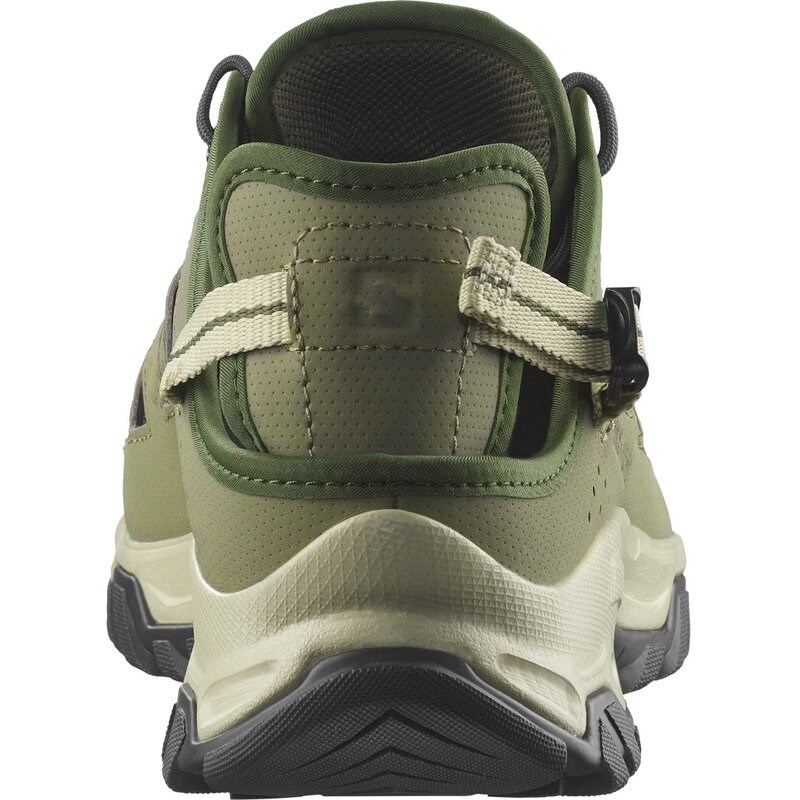 Salomon Herren Freizeitschuhe SHOES ALHAMA - Tiefes Flechtengrün/Asphalt/Schwarz