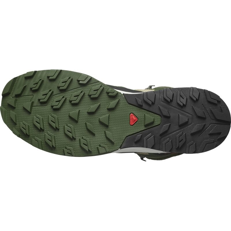 Salomon Herren Multifunktionsstiefel SHOES OUTRISE MID GTX - Olivennacht/Regentag/Zuckermandel