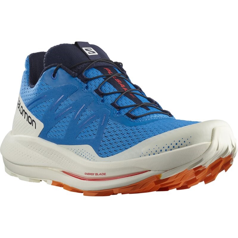 Salomon Herren Trailrunningschuhe SHOES PULSAR TRAIL Indigo - Indigoblau/Vanilleeis/Lebendig