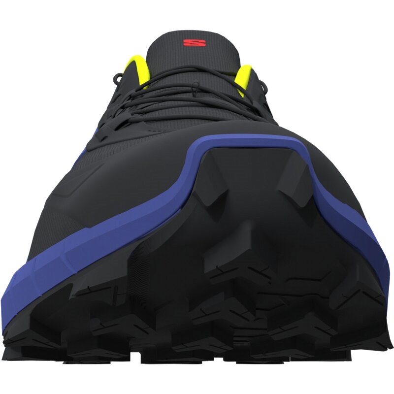 Salomon Herren Trailrunningschuhe SHOES SUPERCROSS 4 GTX - Schwarz/Surf the Web/Sicherheitsgelb