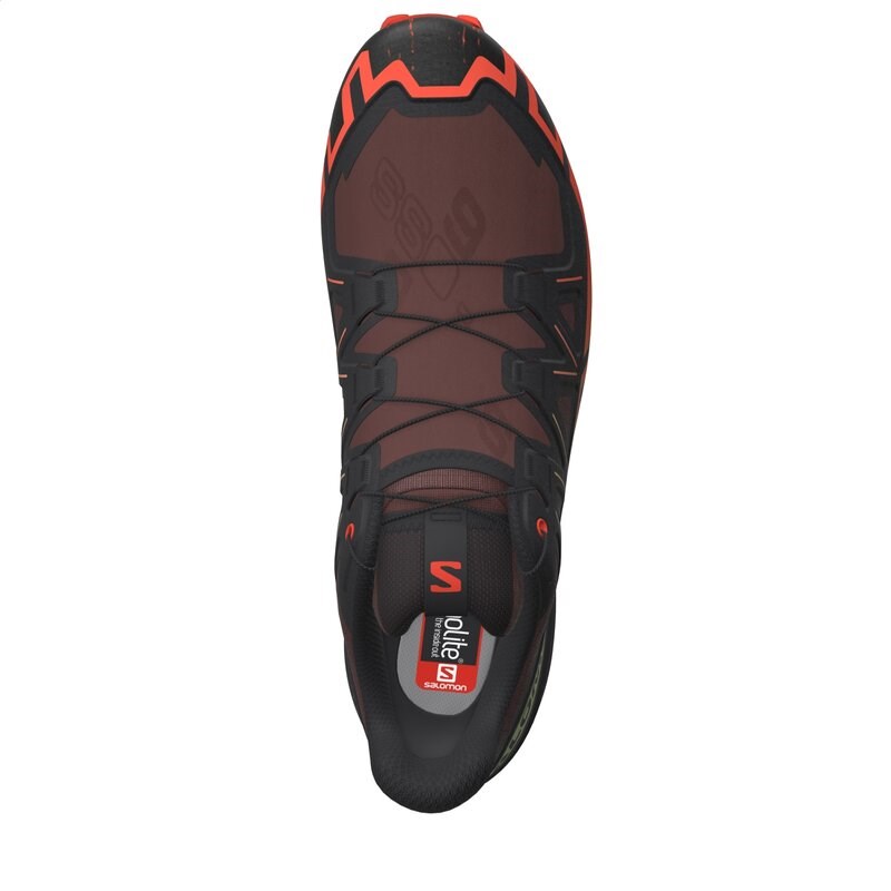 Salomon Herren Trailrunningschuhe SHOES SPEEDCROSS 6 Rum - Rumrosine/Kirschtomate/Cognac