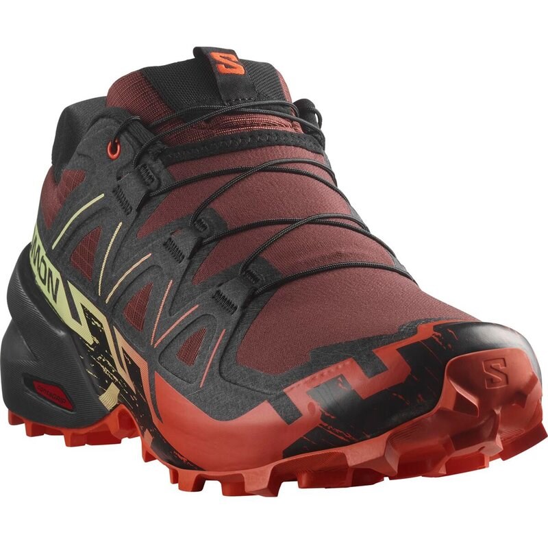 Salomon Herren Trailrunningschuhe SHOES SPEEDCROSS 6 Rum - Rumrosine/Kirschtomate/Cognac
