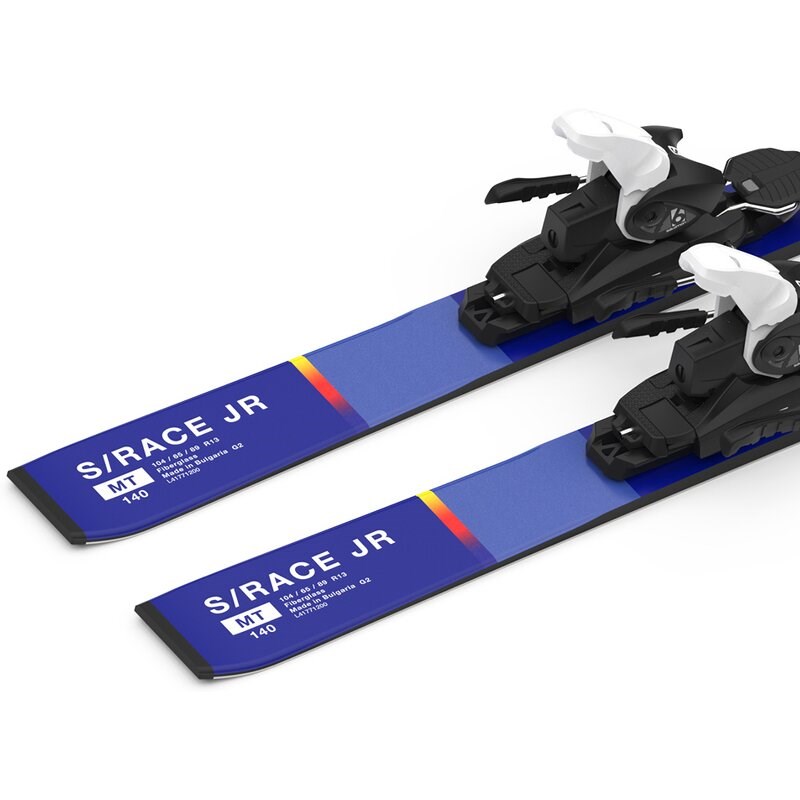 Salomon Kinder Racing Ski L - Race Blue/Weiß