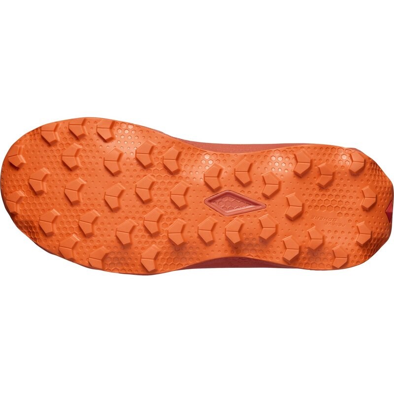 Salomon Herren Trailrunningschuhe SHOES ULTRA FLOW 2 - Chili/Drachenfeuer/Schwarz