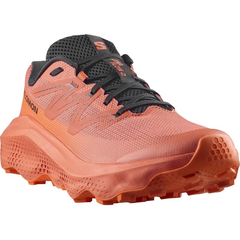 Salomon Herren Trailrunningschuhe SHOES ULTRA FLOW 2 - Chili/Drachenfeuer/Schwarz