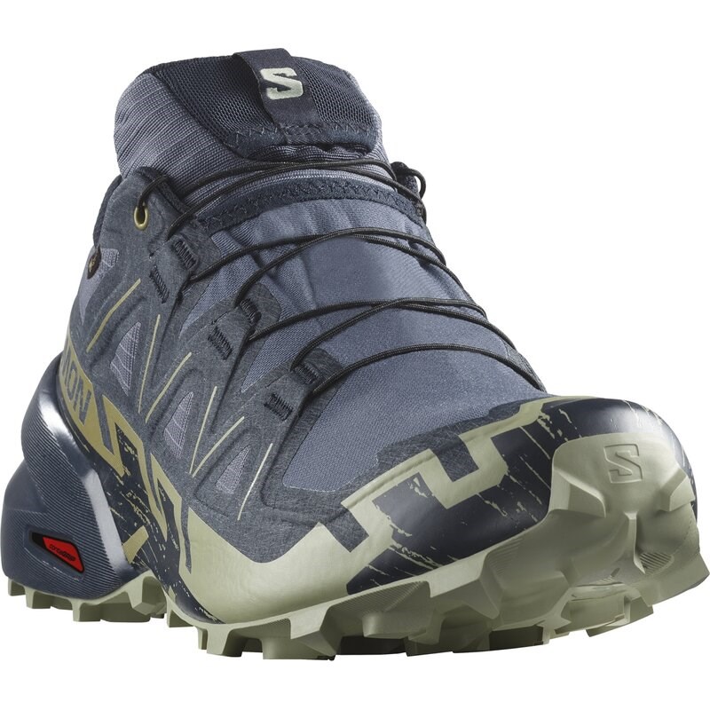 Salomon Herren Trailrunningschuhe SHOES SPEEDCROSS 6 GTX - Grisaille/Kohlenstoff/Tee