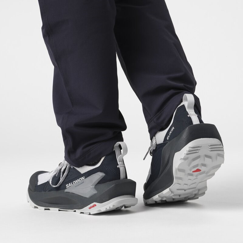 Salomon Damen Multifunktionsschuhe SHOES ELIXIR GTX W - Carbon/Perlblau/Feuerstein