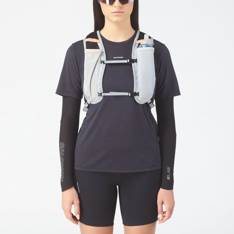 Salomon Rucksack CROSS - Grauviolett / Steinbruch / Nektarine