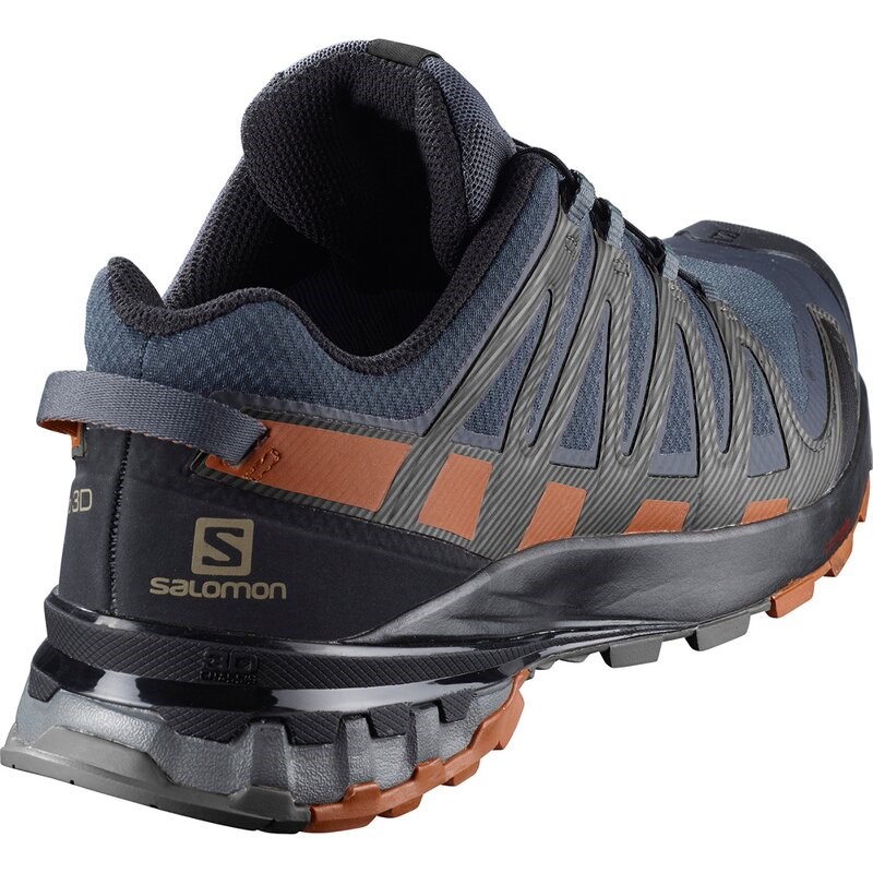 Salomon Herren Outdoorschuhe XA PRO 3D v8 - Ebenholz/Karamell-Café/Schwarz