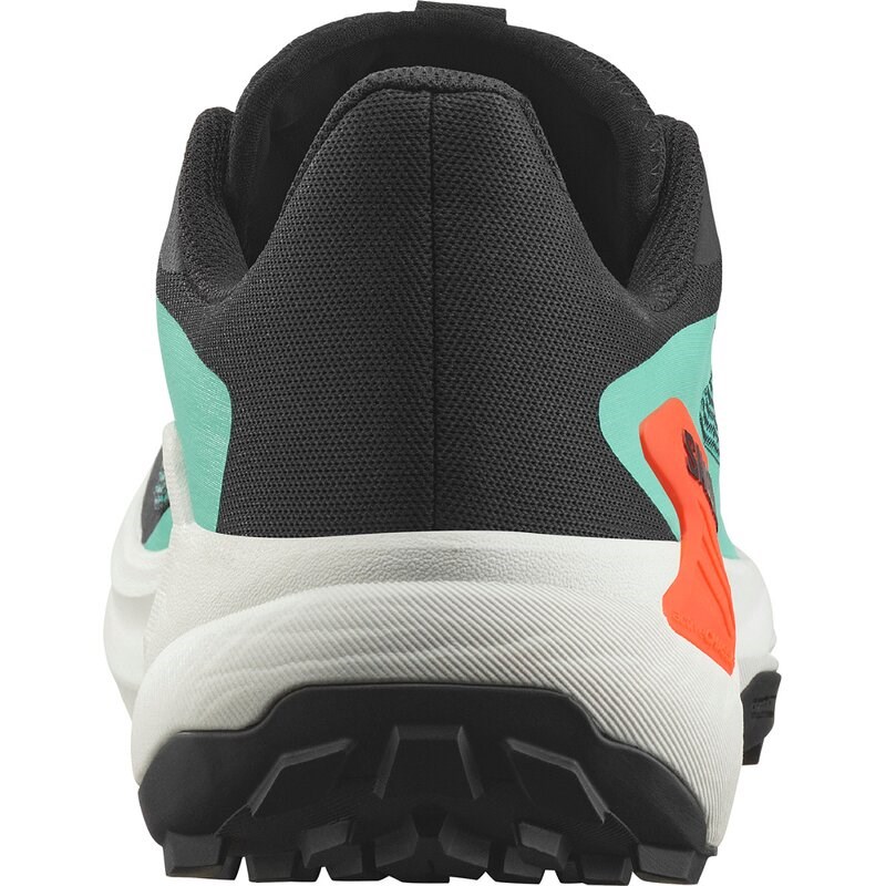 Salomon Herren Trailrunningschuhe SHOES GENESIS - Schwarz/Elektrisches Grün/Kirschtomate