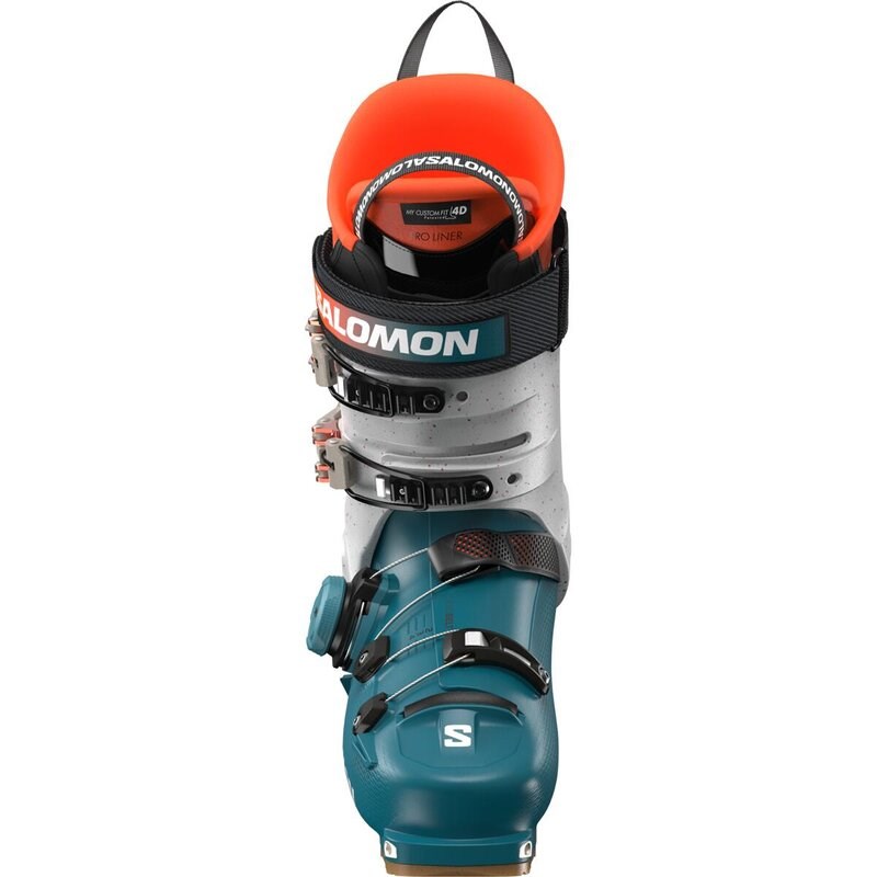 Salomon Herren Ski-Schuhe ALP. BOOTS SHIFT ALPHA BOA 120 - Libelle/Silber-Metallic/Orange Tiger