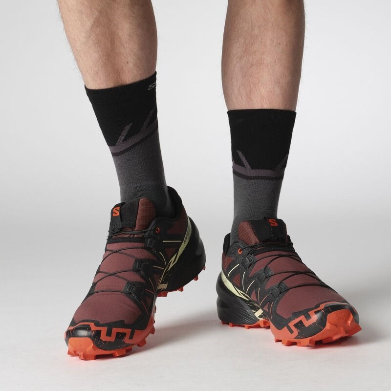 Salomon Damen Trailrunningschuhe SHOES SPEEDCROSS 6 W - Castlerock/Vanille Eisgrün/Rauchgrün