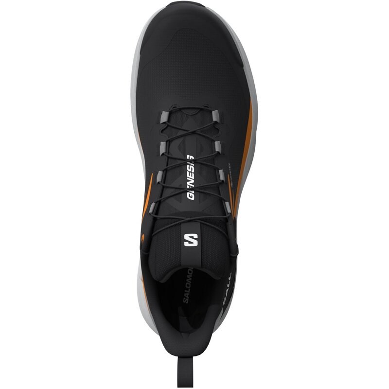 Salomon Herren Trailrunningschuhe SHOES GENESIS GTX - Schwarz/Kurkuma/LEGIERUNG
