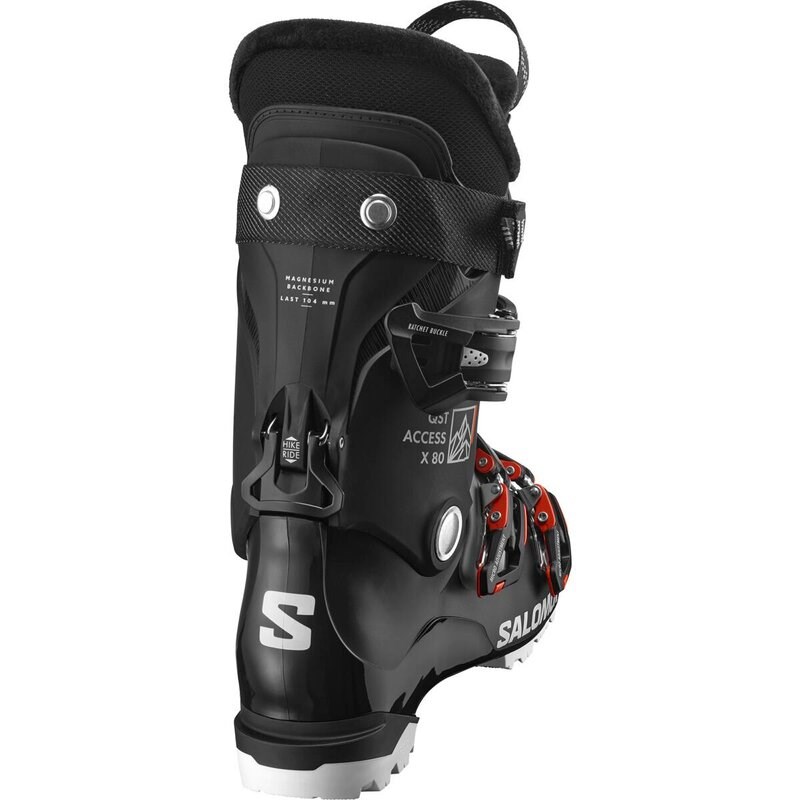 Salomon Herren Ski-Schuhe ALP. BOOTS QST ACCESS X80 GW - Schwarz/Stahlgrau/Weiß