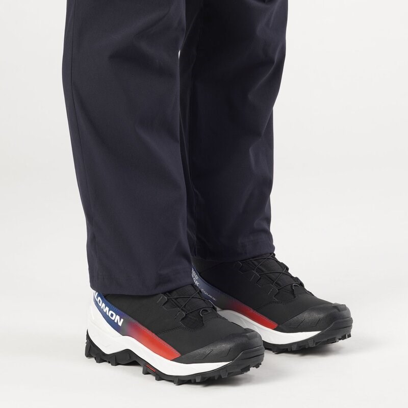 Salomon Herren Trekkingsandale SHOES CROSSTRAK POWDER WP EQUIPE - Schwarz/Schwarz/Schwarz