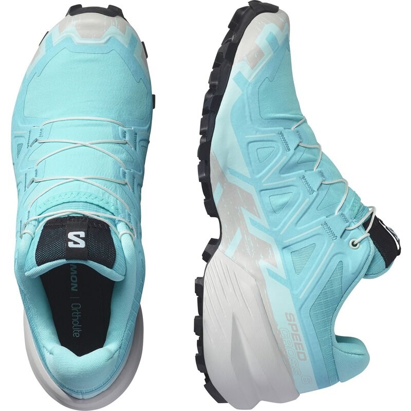 Salomon Damen Trailrunningschuhe SHOES SPEEDCROSS 6 W Blue - Blue Curaçao/Lunar Rock/Eisiges Aqua