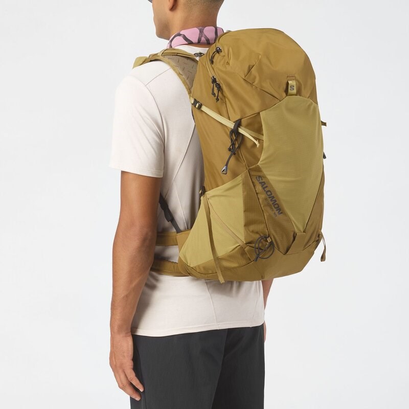 Salomon Rucksack AEROTREK - BRILLANTES OLIV / Weide / SCHWARZ