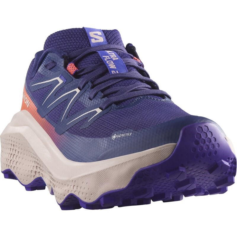 Salomon Damen Trailrunningschuhe SHOES ULTRA FLOW 2 GTX W - Astrale Aura/Nirvana/Neonflamme