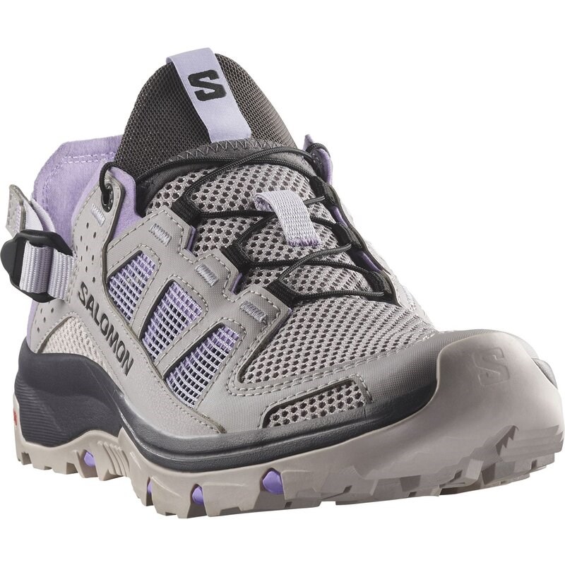 Salomon Damen Sandalen SHOES TECHAMPHIBIAN 5 W - Möwe/Violette Tulpe/Kosmischer Himmel